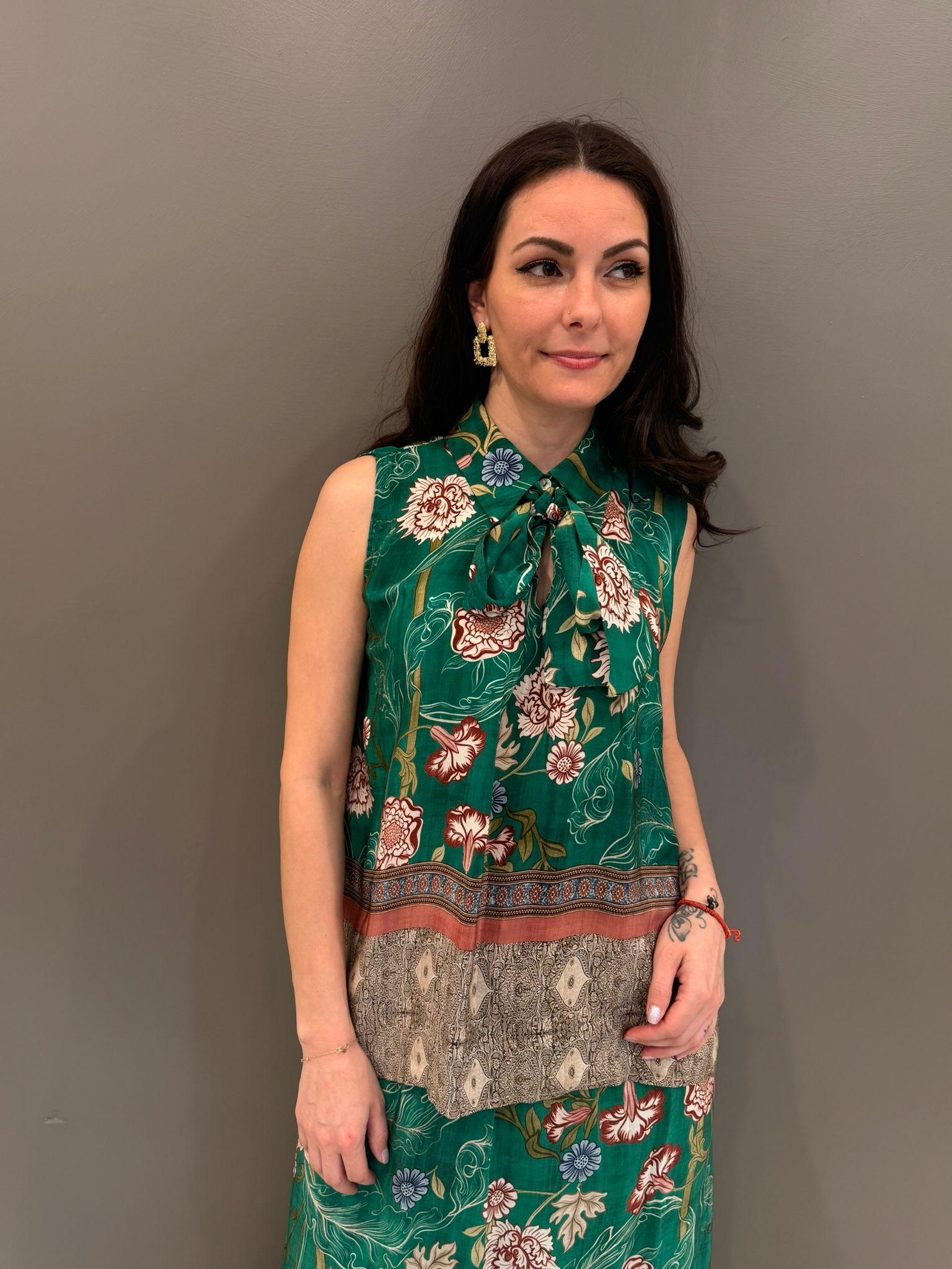 Camicia smanicata fantasia 26315 VE WU'SIDE 