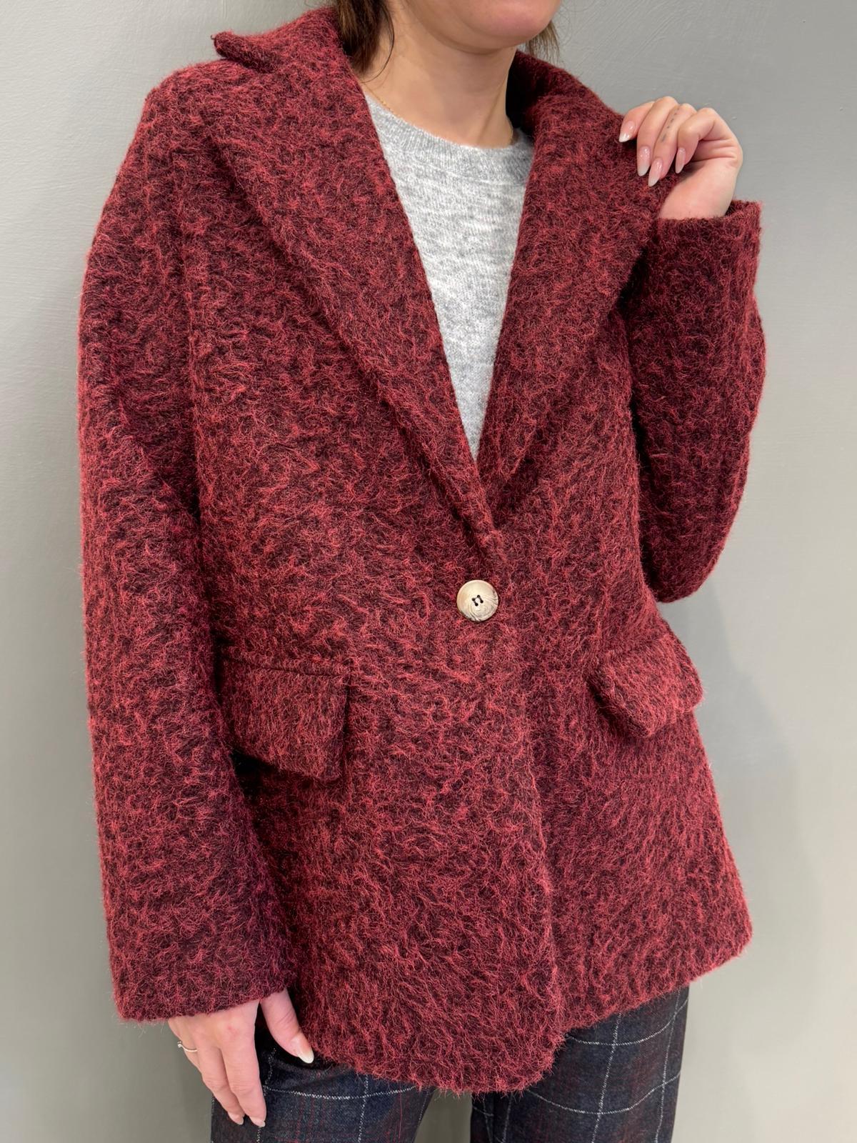 Giacca bouclè CG25-582Q BO REALI 