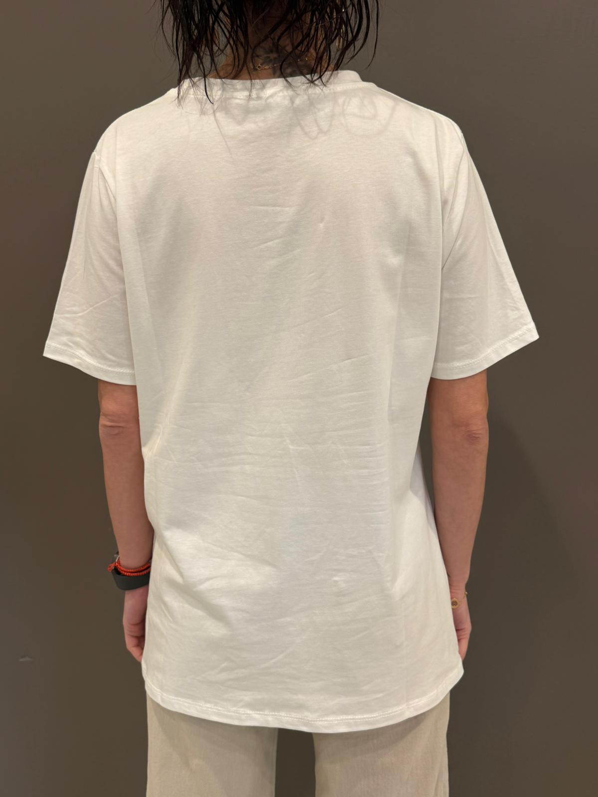 T-shirt con stampa 26189TH BI CRISTINA GAVIOLI 