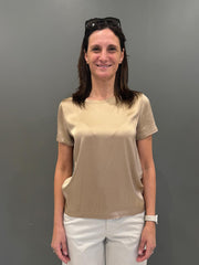 t shirt rasatello manica corta