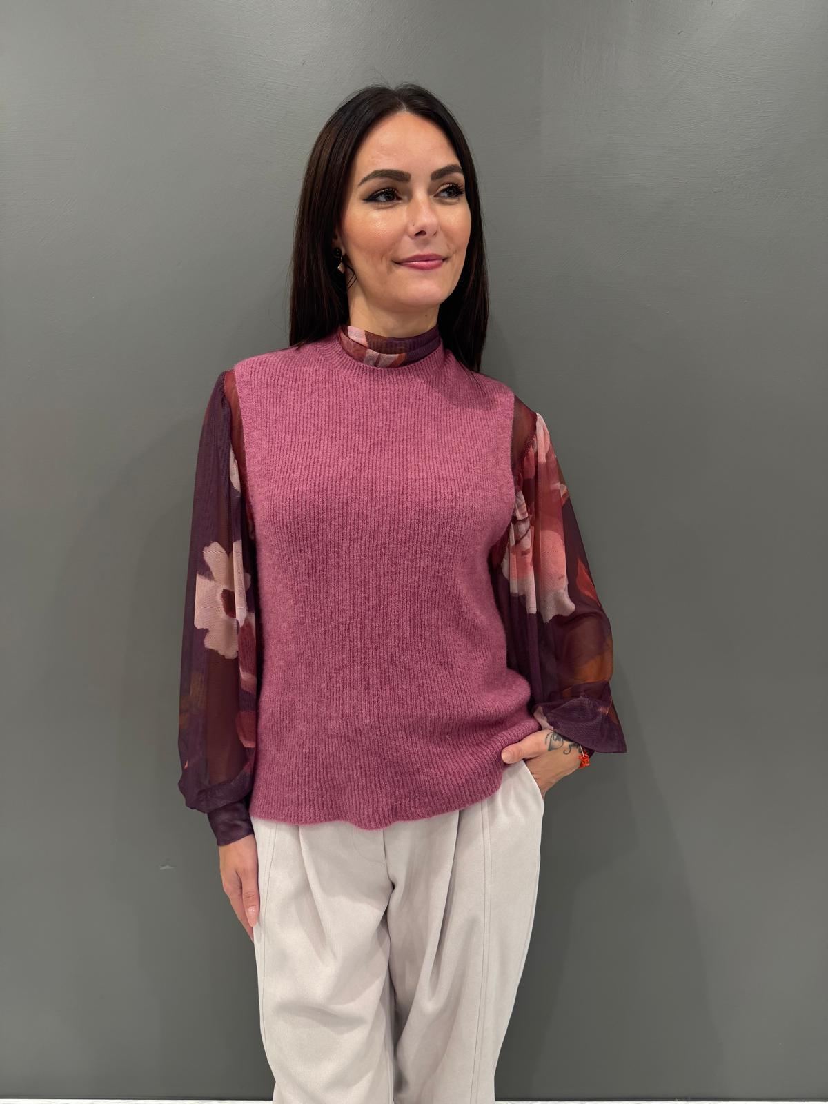 Gilet in maglia BJ010 MA REBECCA 