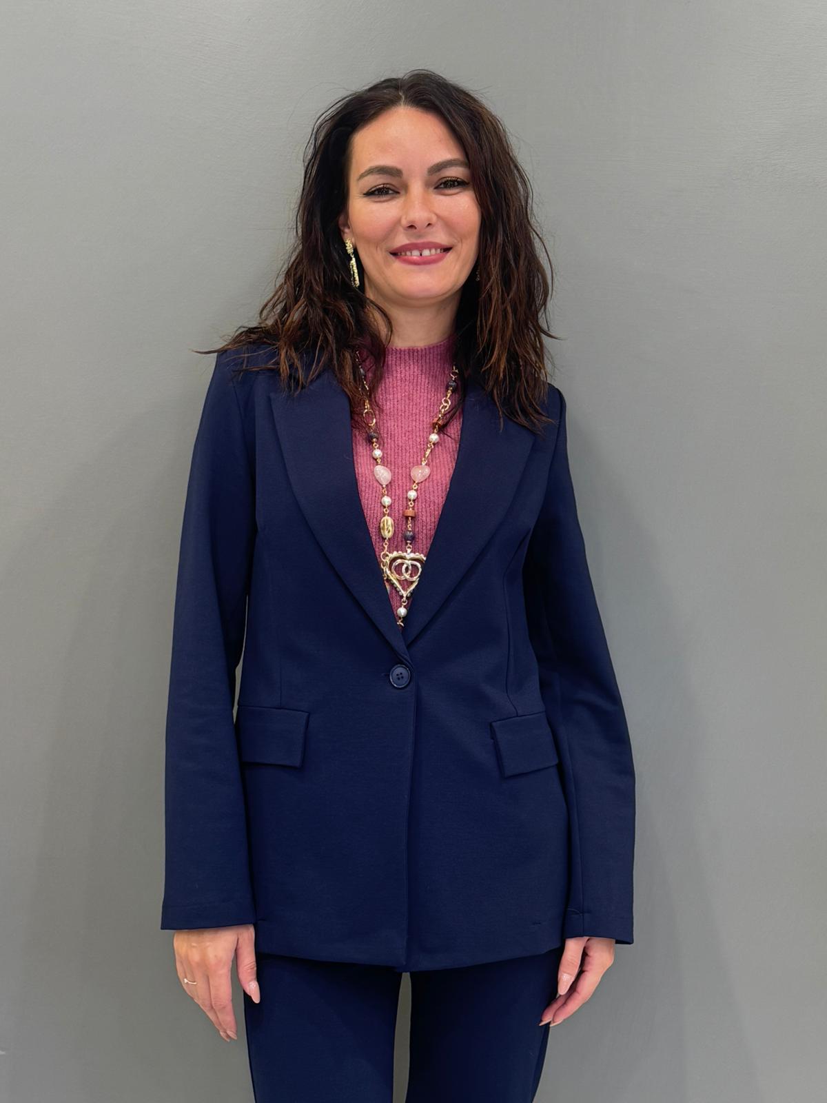 Giacca Donna in Jersey CG25-31 BL REALI 