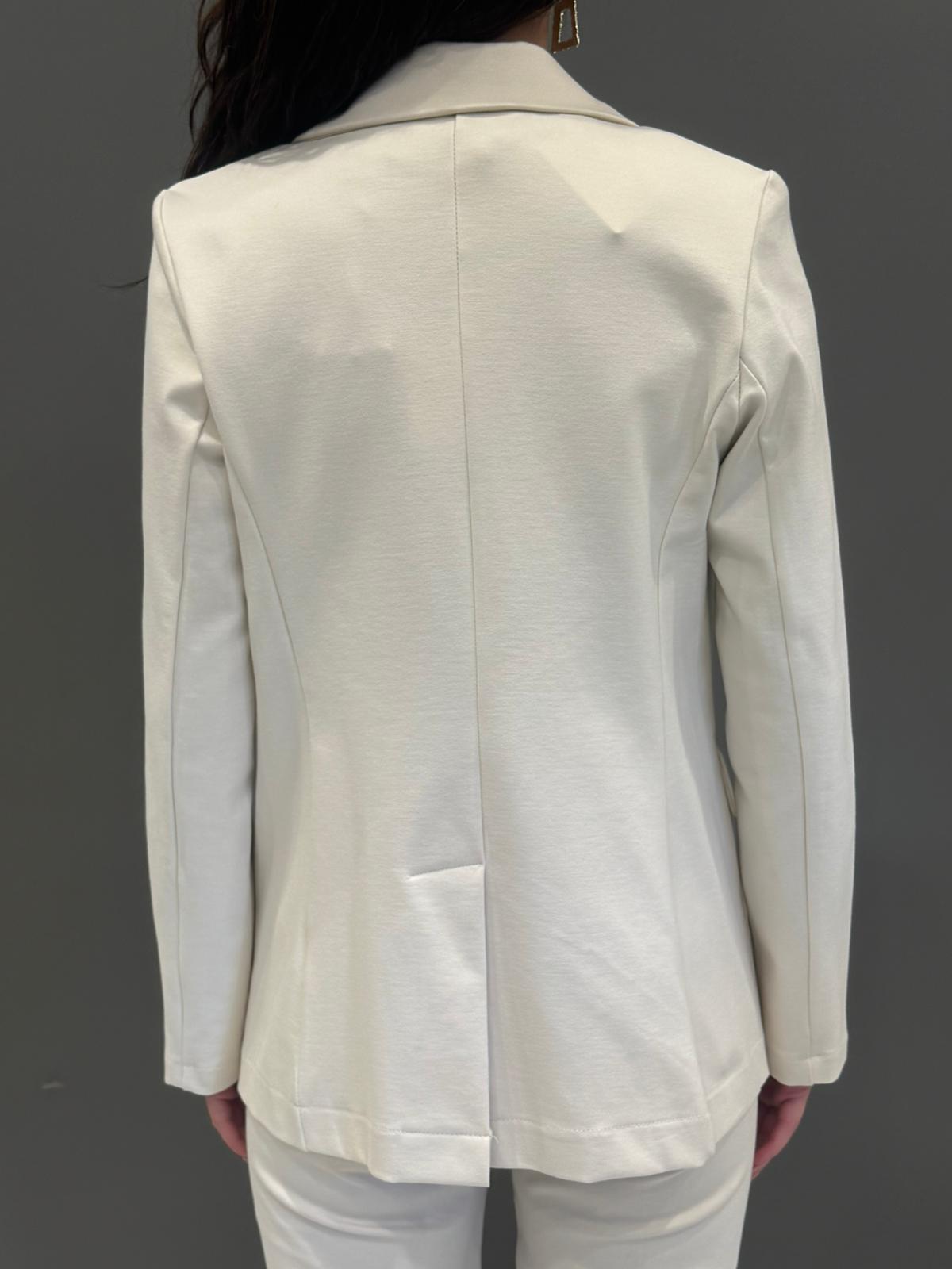 Giacca jersey un bottone CG25-31 BU REALI 