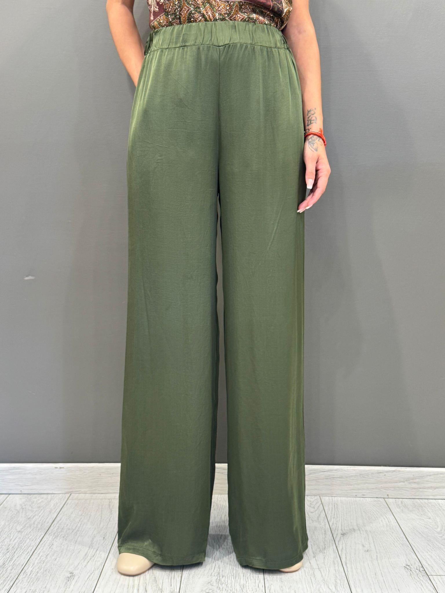 Pantaloni palazzo fluido 26320RA VE REBECCA 