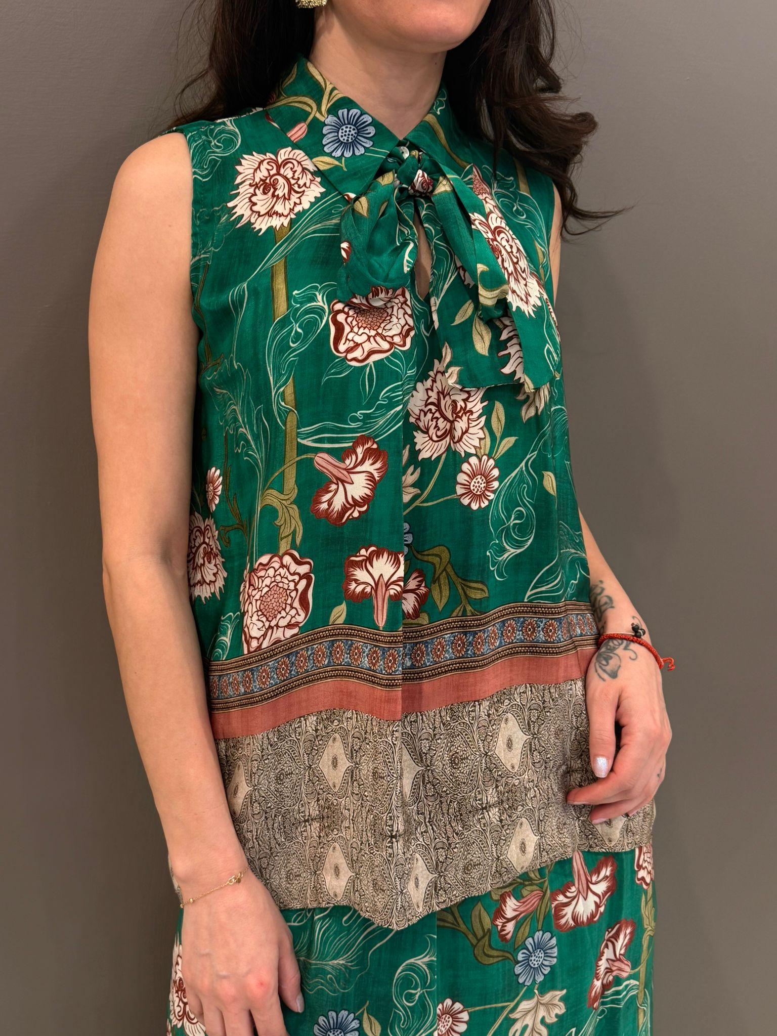Camicia smanicata fantasia 26315 VE WU'SIDE 