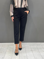 Pantaloni in jersey con risvolto CP25-30 NE REALI 