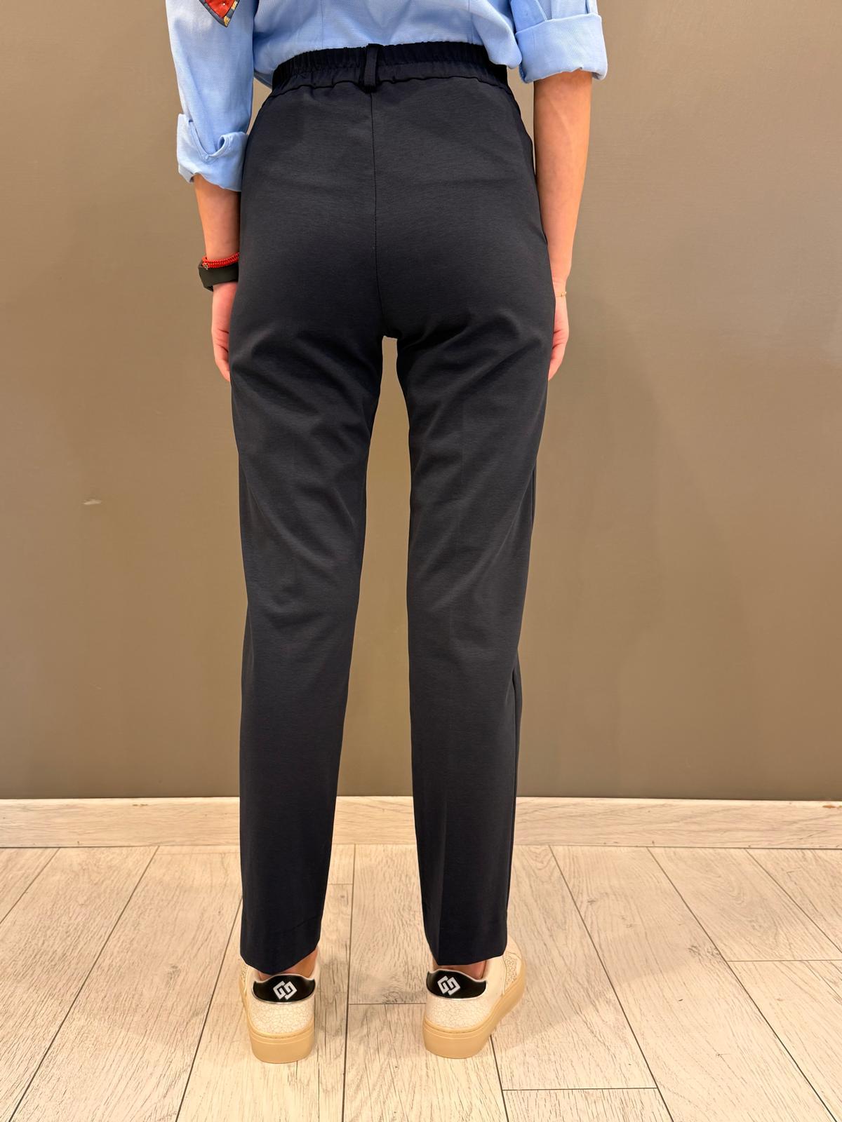 Pantaloni spacchetto CP28-26 BL CRISTINA GAVIOLI 