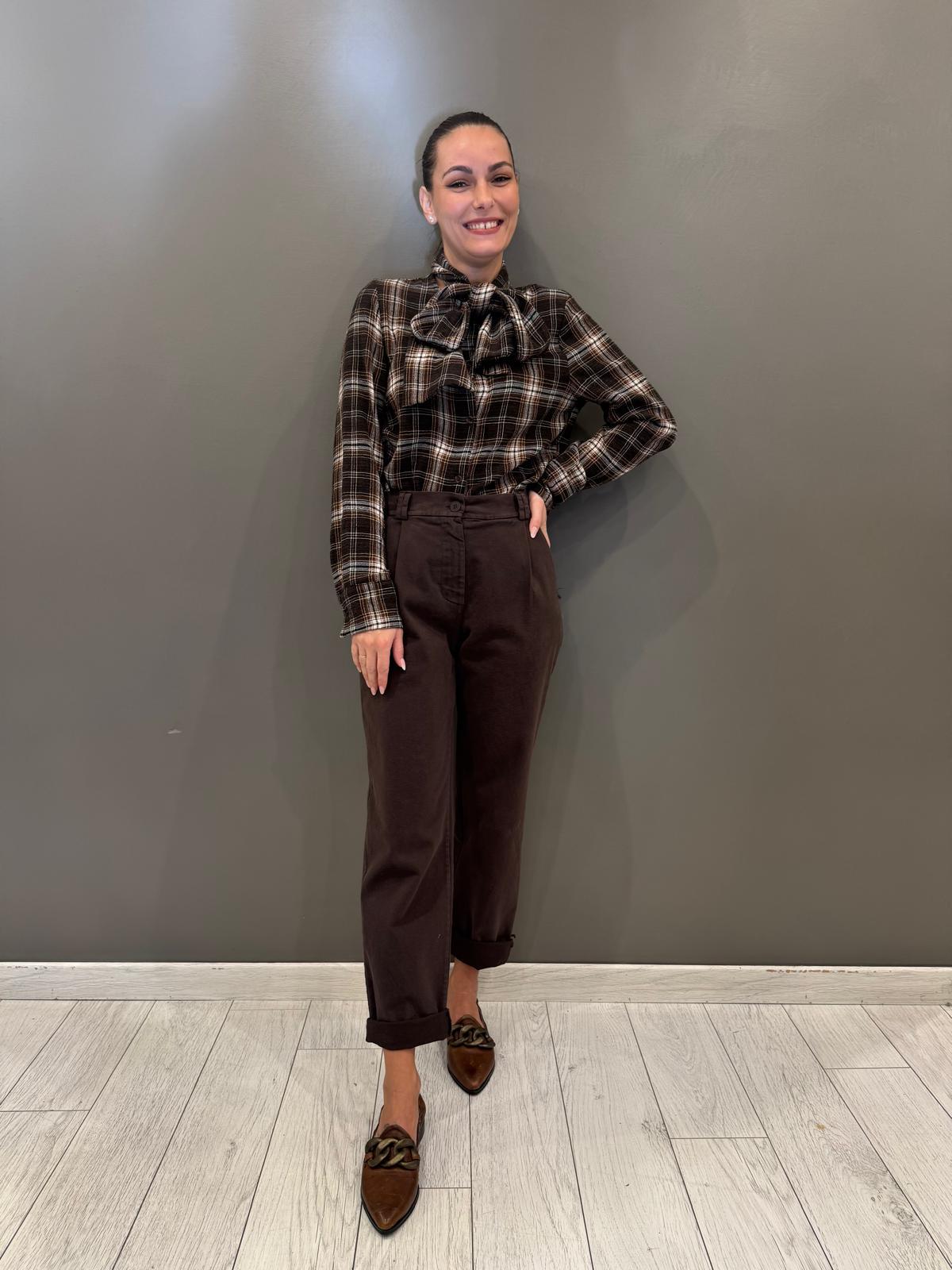 Pantalone gabardina lavata con pinces CP26-61 MO REALI 