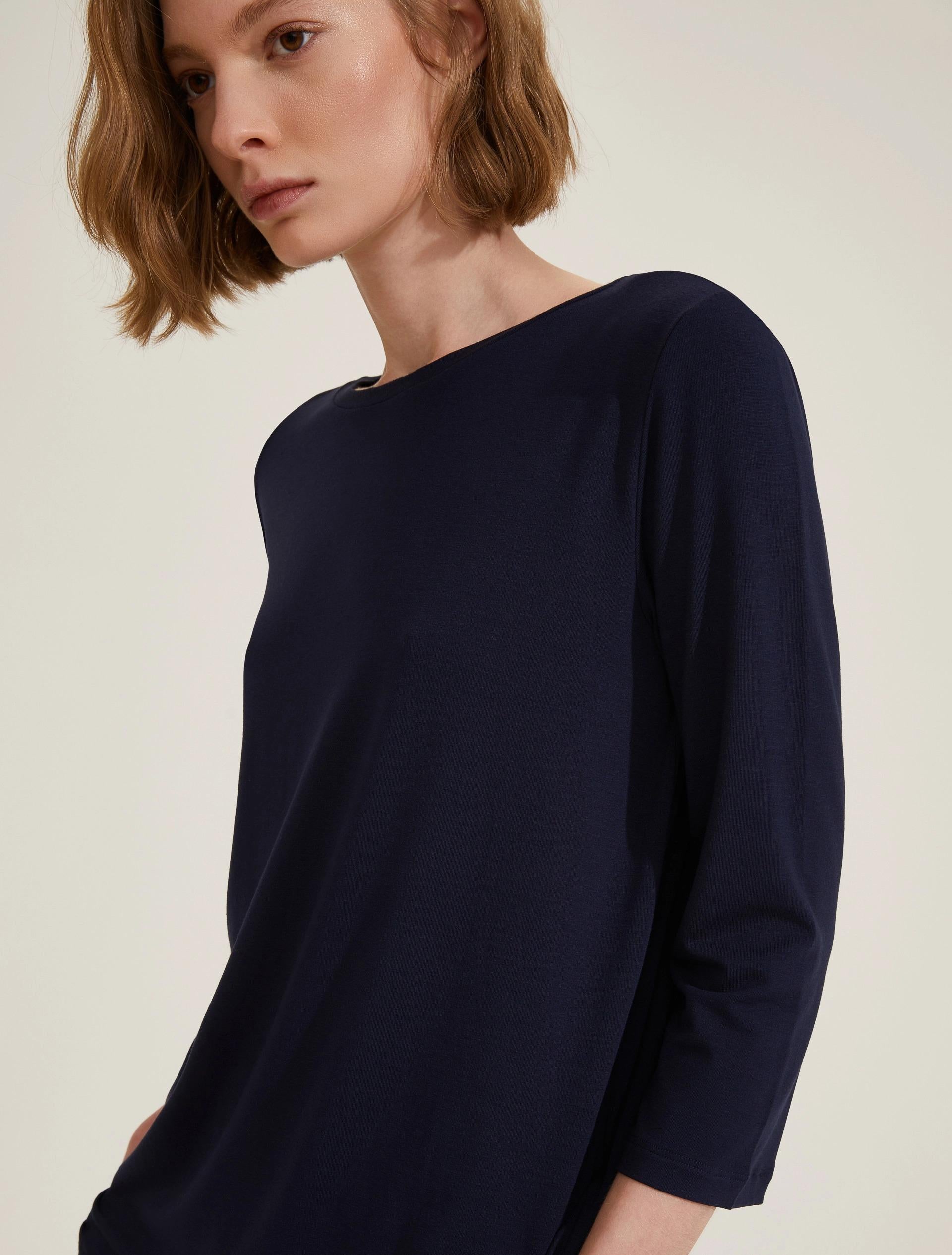 T-shirt manica a tre quarti