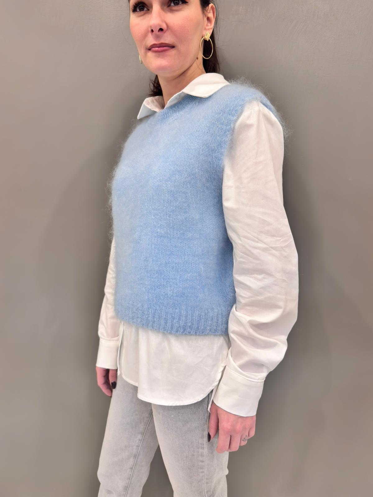 Gilet mohair 23121 227 REBECCA 