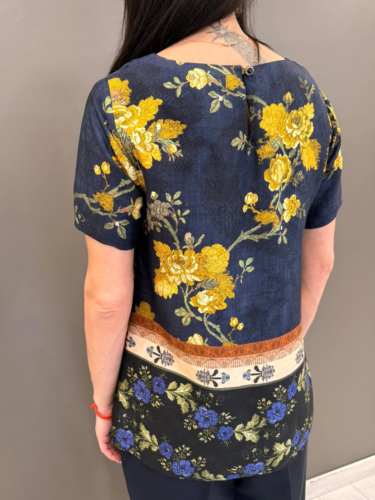 Blusa fantasia mc 26279 BL WU'SIDE 