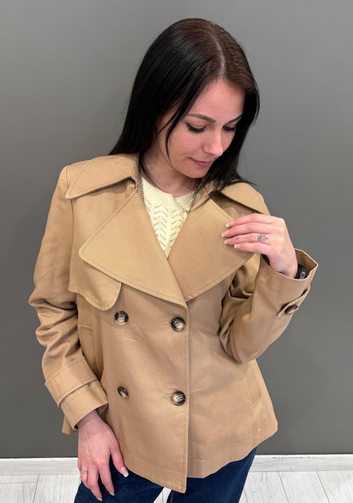Giacca doppio petto cotone 125012 SA CRISTINA GAVIOLI 