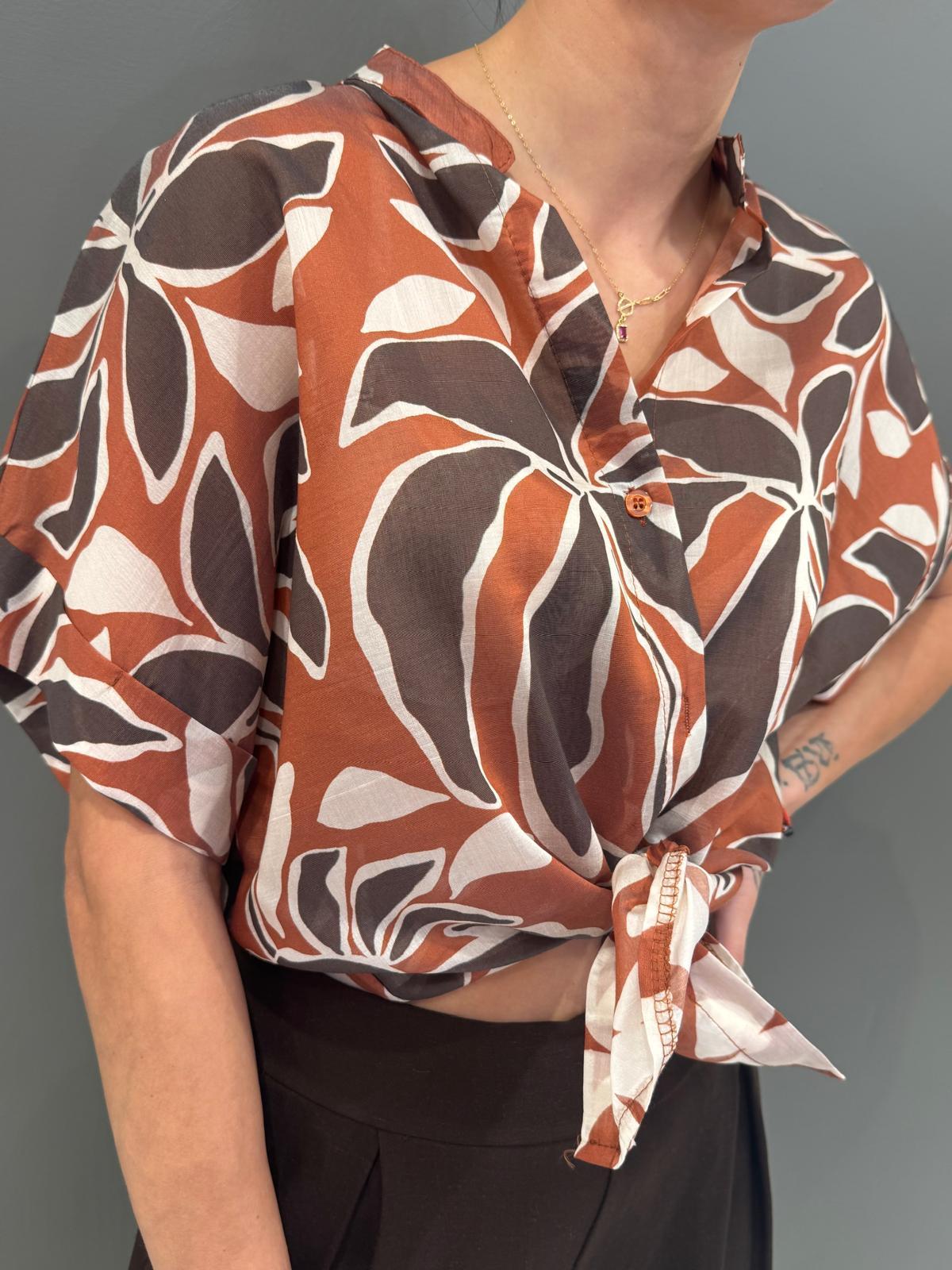 camicia fantasia L3732 MB REBECCA 