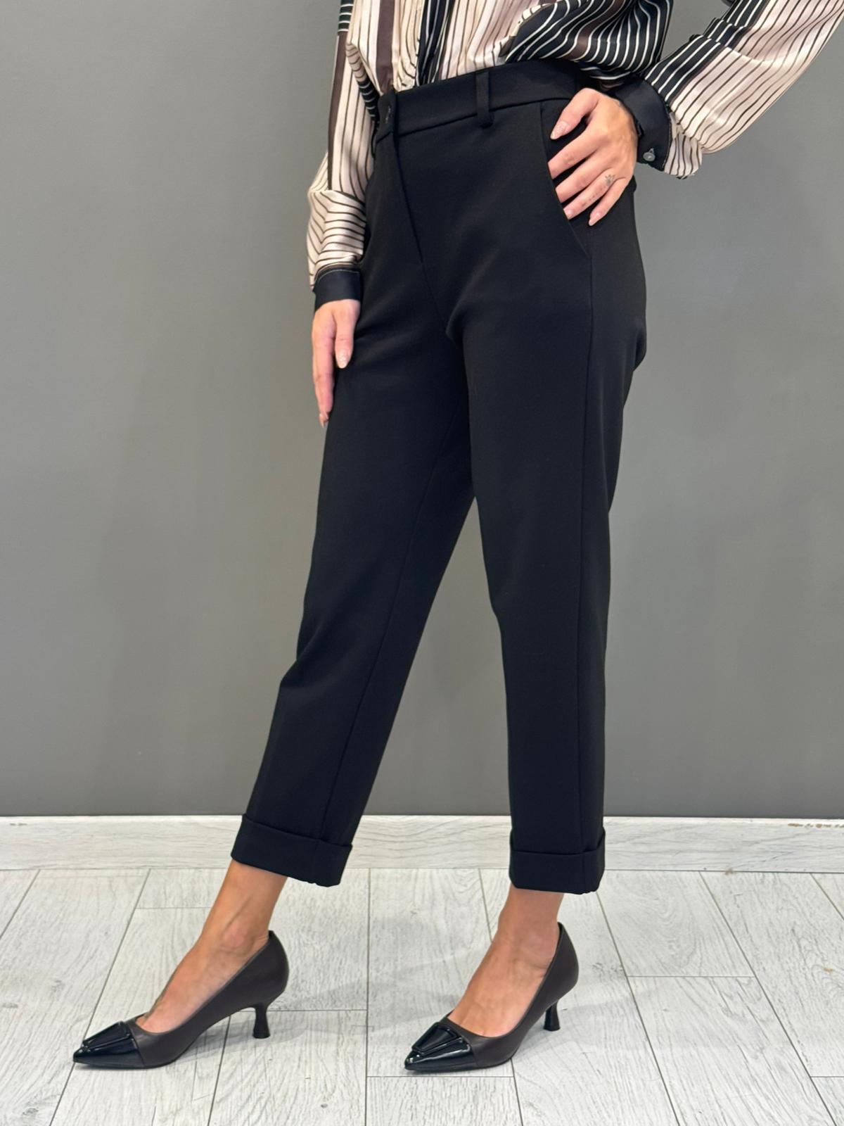 Pantaloni in jersey con risvolto CP25-30 NE REALI 