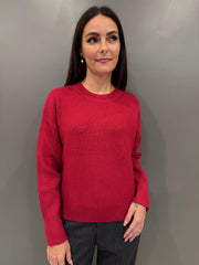 Maglia girocollo maglia inglese 20120 BL CRISTINA GAVIOLI 