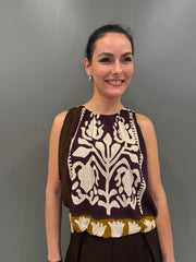 Top smanicato a fantasia CC595-25 SE REALI 