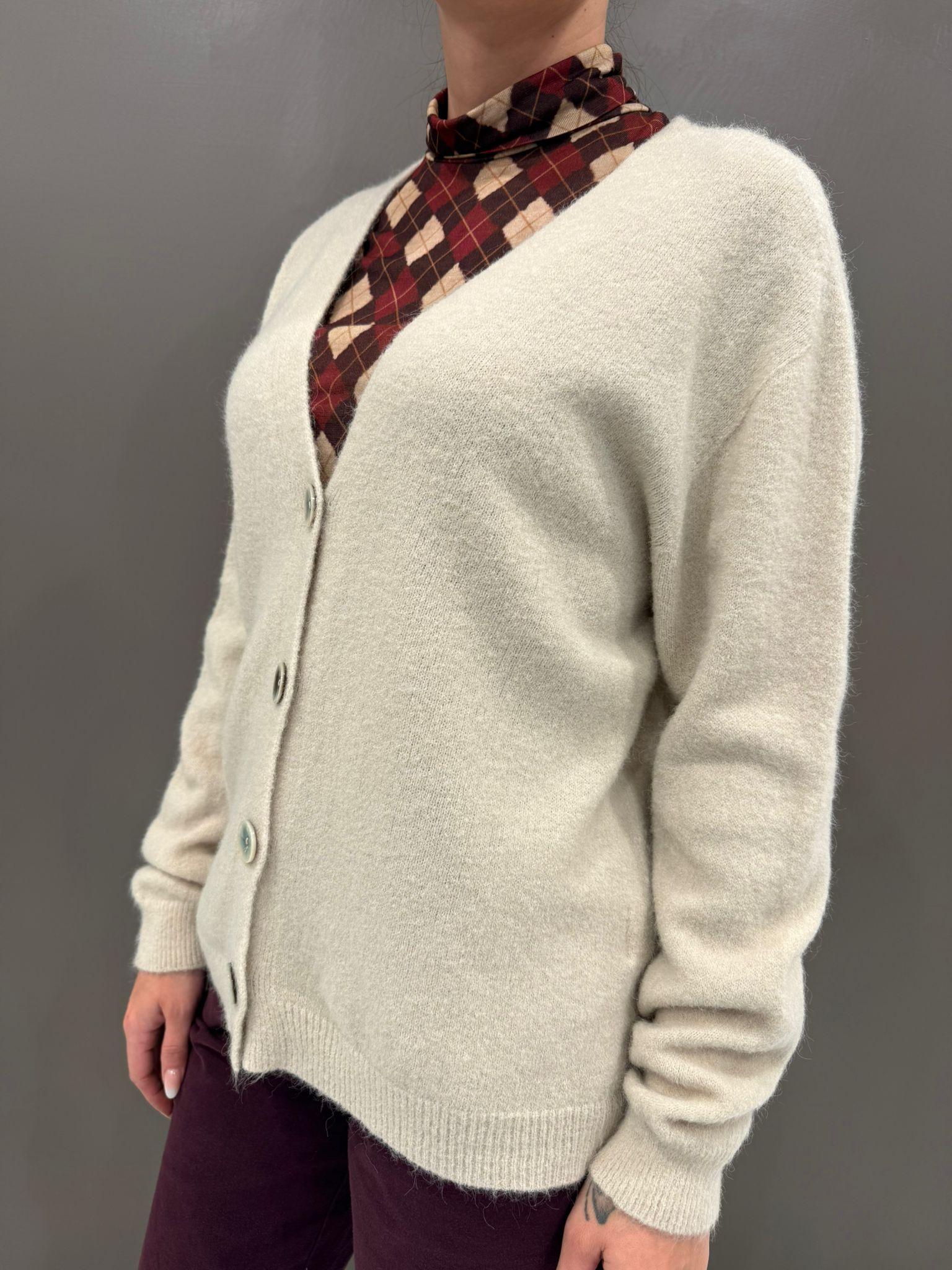 Cardiga boxy BJ013 BU REBECCA 