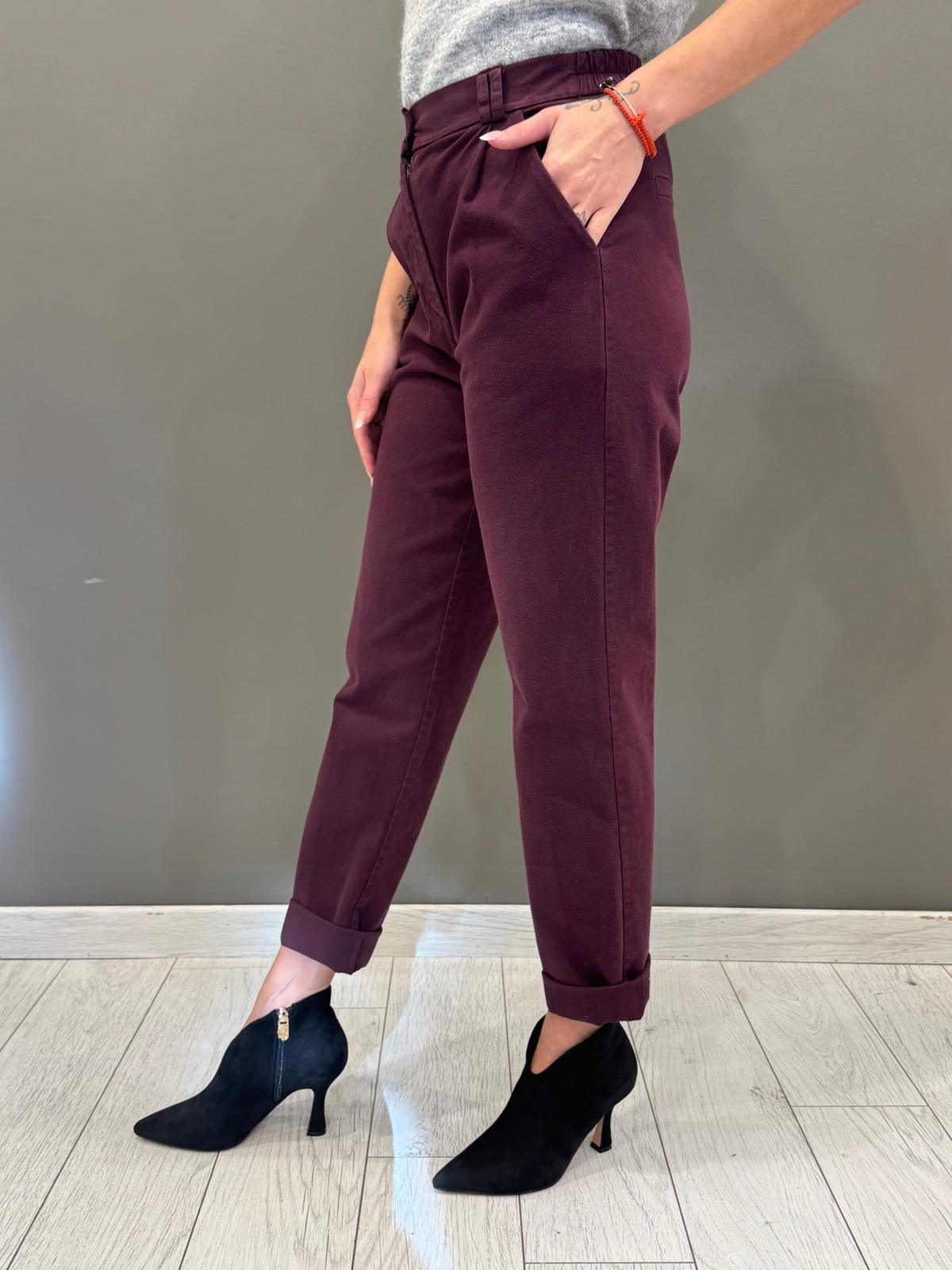 Pantalone gabardina lavata con pinces CP26-61 BO REALI 