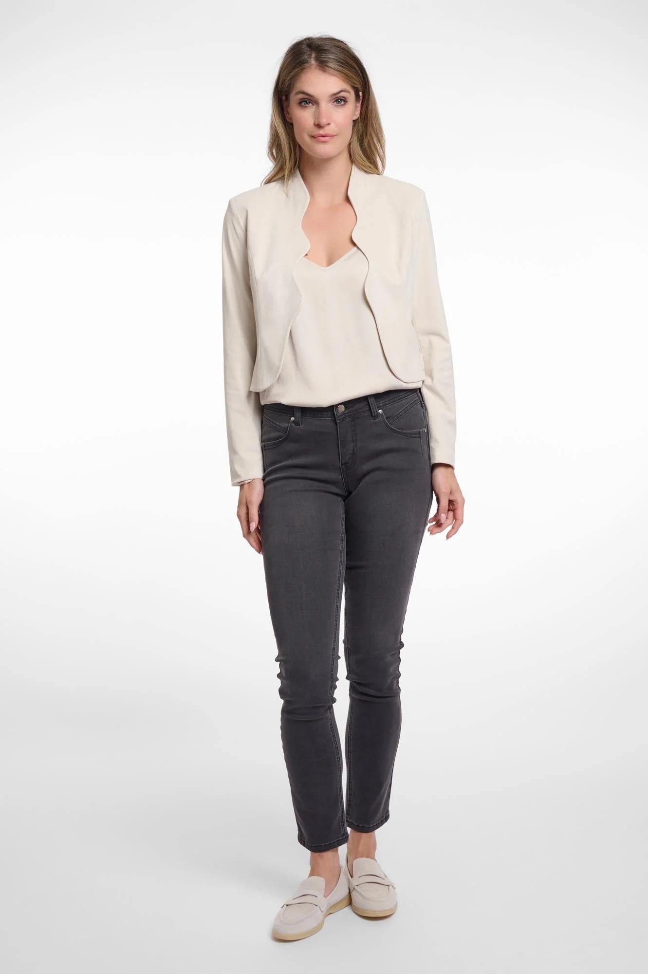 Giacca corta slim fit