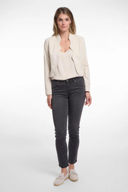 Giacca corta slim fit