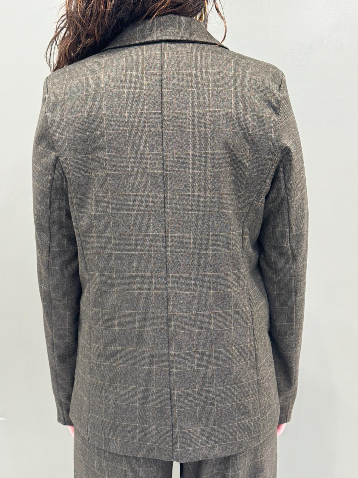 Giacca monopetto microquadro CG20-24Q MO REALI 