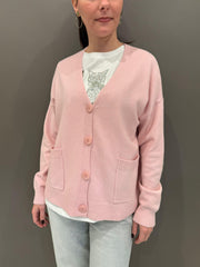 Cardigan con tasche JN0568 CI REBECCA 