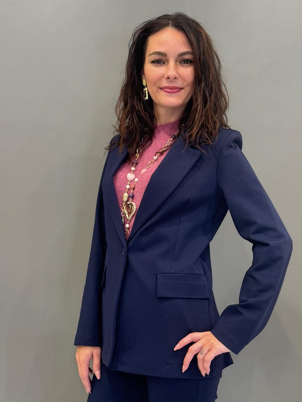 Giacca Donna in Jersey CG25-31 BL REALI 