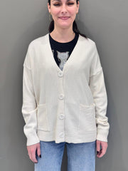 Cardigan con tasche JN0568 203 REBECCA 