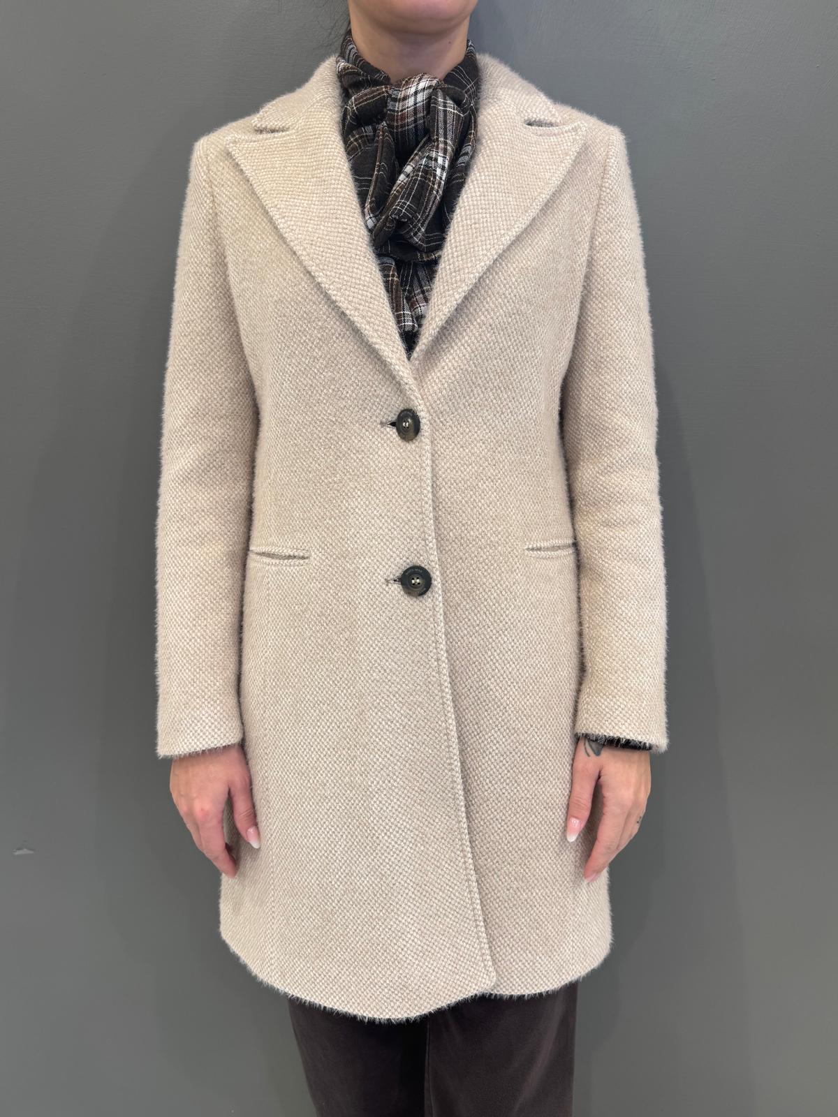 Cappotto baronetto ammagliato 20464 BE CRISTINA GAVIOLI 