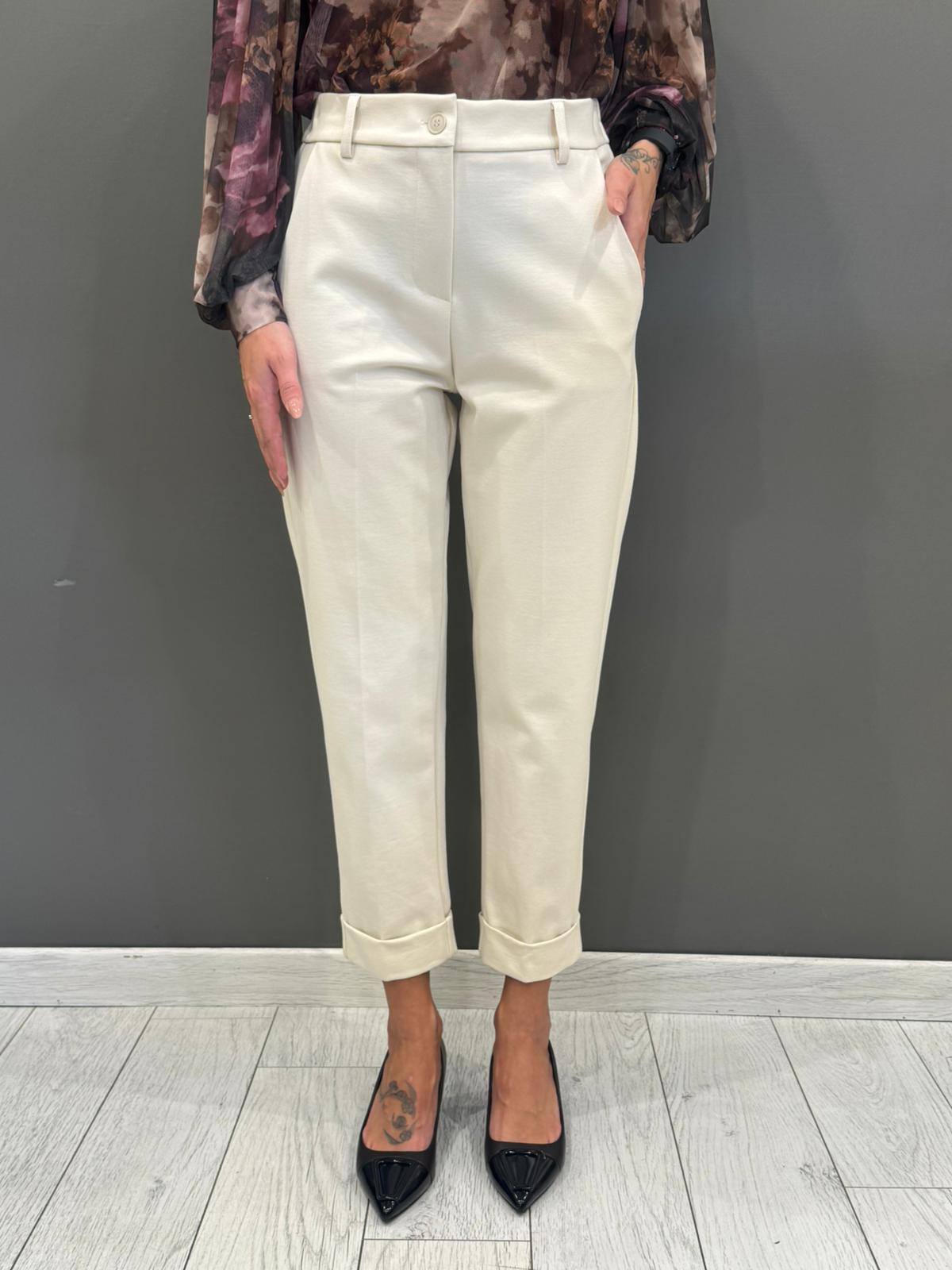 Pantaloni in jersey con risvolto CP25-30 BU REALI 