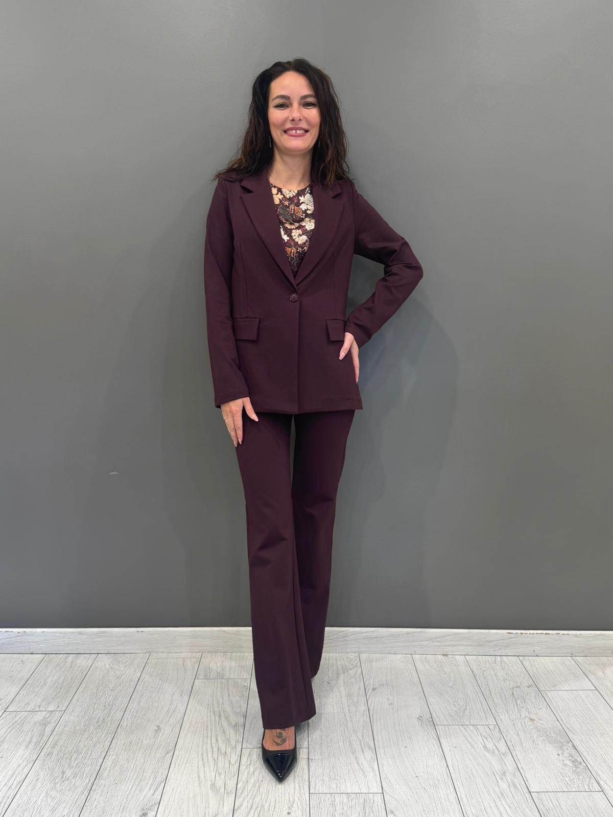 Giacca jersey un bottone CG25-31 VI REALI 