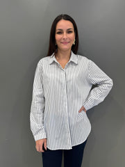 camicia over cotone 50320 BI REBECCA 