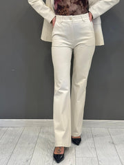 Pantaloni in jersey flare CP25-59 BU REALI 