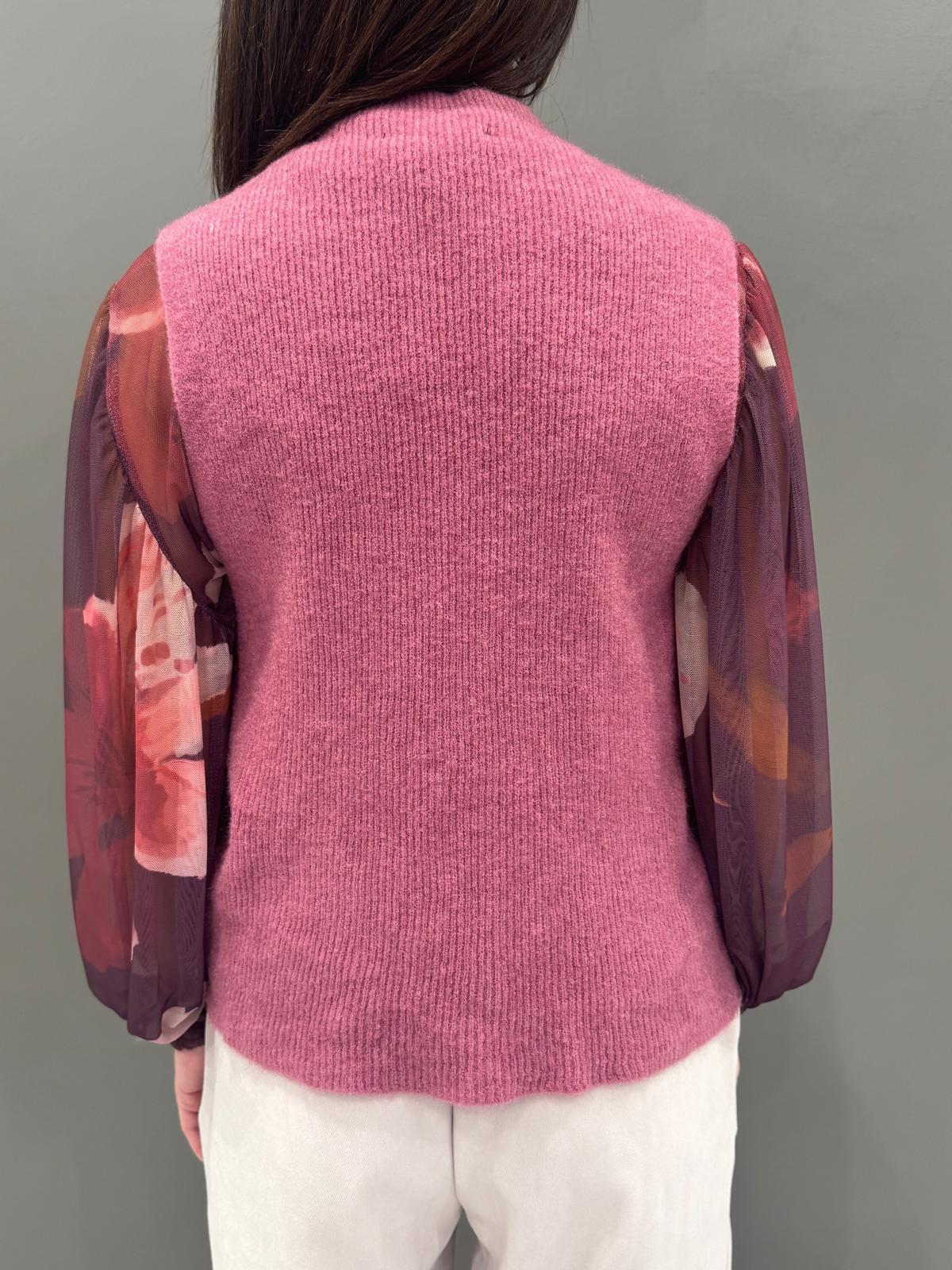 Gilet in maglia BJ010 MA REBECCA 