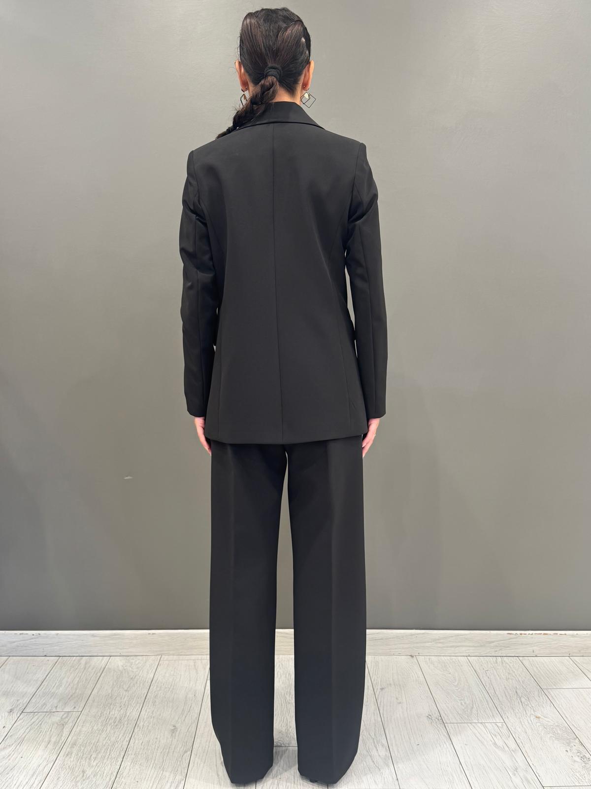 Tailleur doppiopetto bottoni oro 20434 NE CRISTINA GAVIOLI 