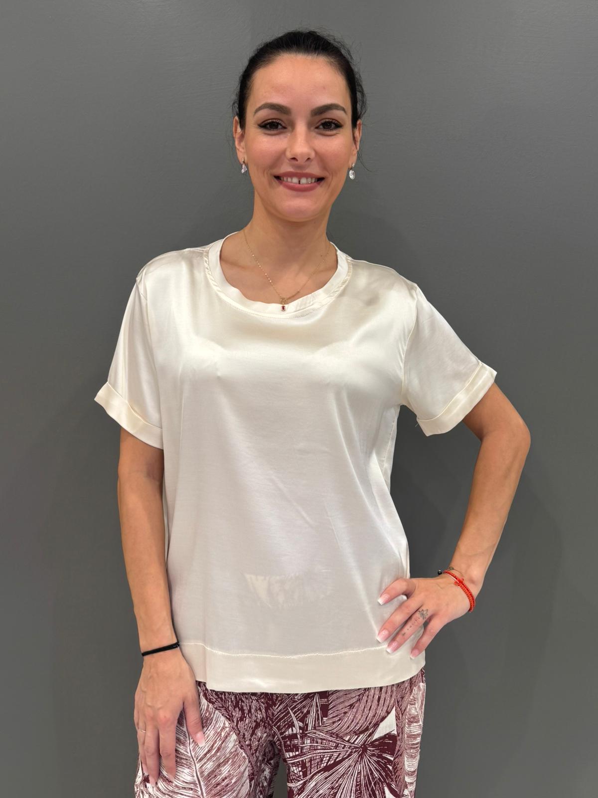 T-shirt raso CC13-25 BU REALI 