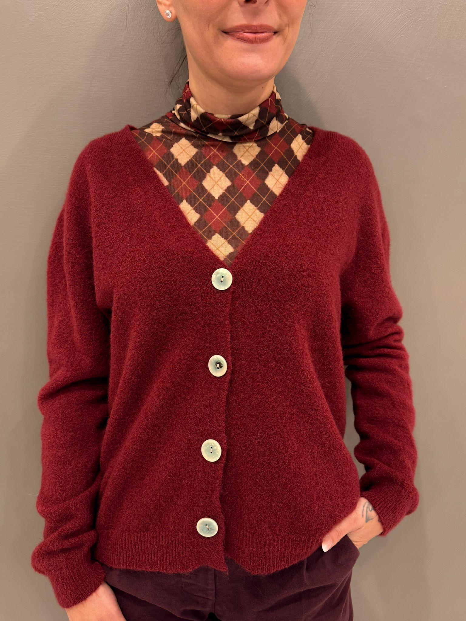 Cardiga boxy BJ013 VI REBECCA 