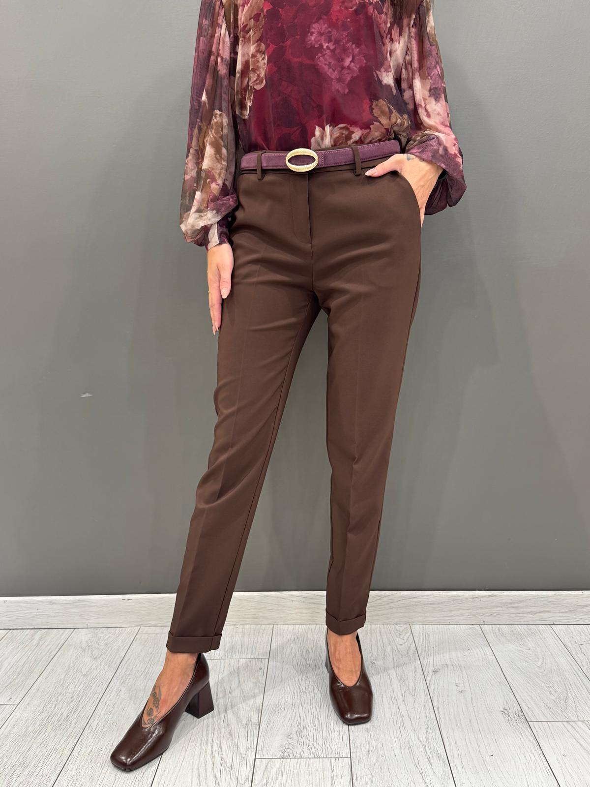 pantalone dritto EC2143T976 MO CRISTINA GAVIOLI 