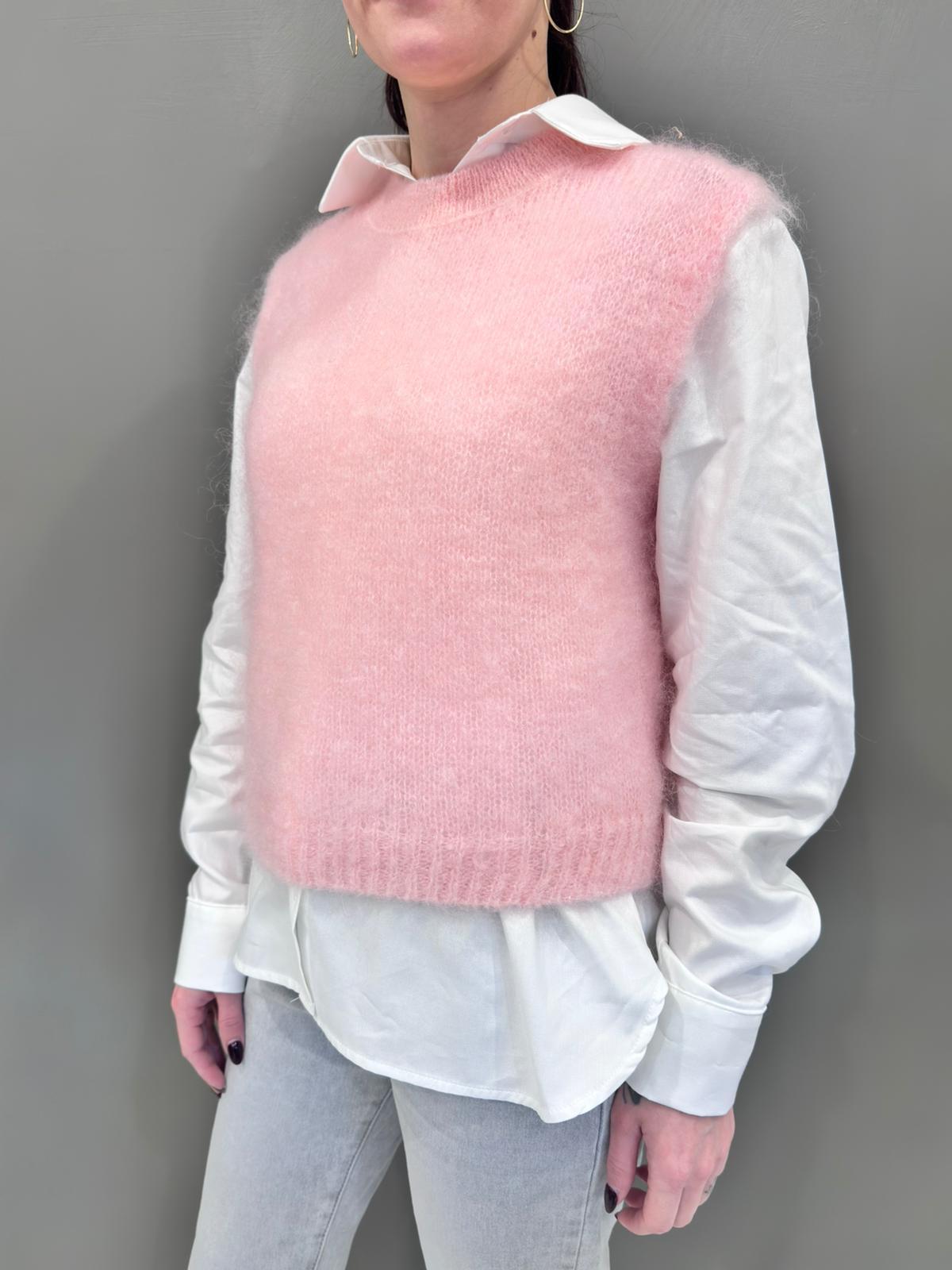 Gilet mohair 23121 RO REBECCA 