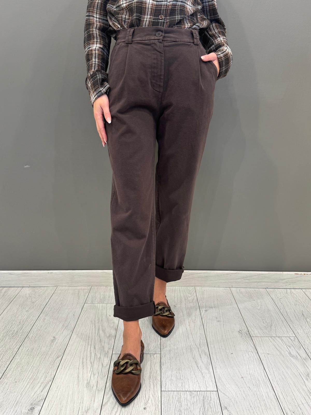 Pantalone gabardina lavata con pinces CP26-61 MO REALI 