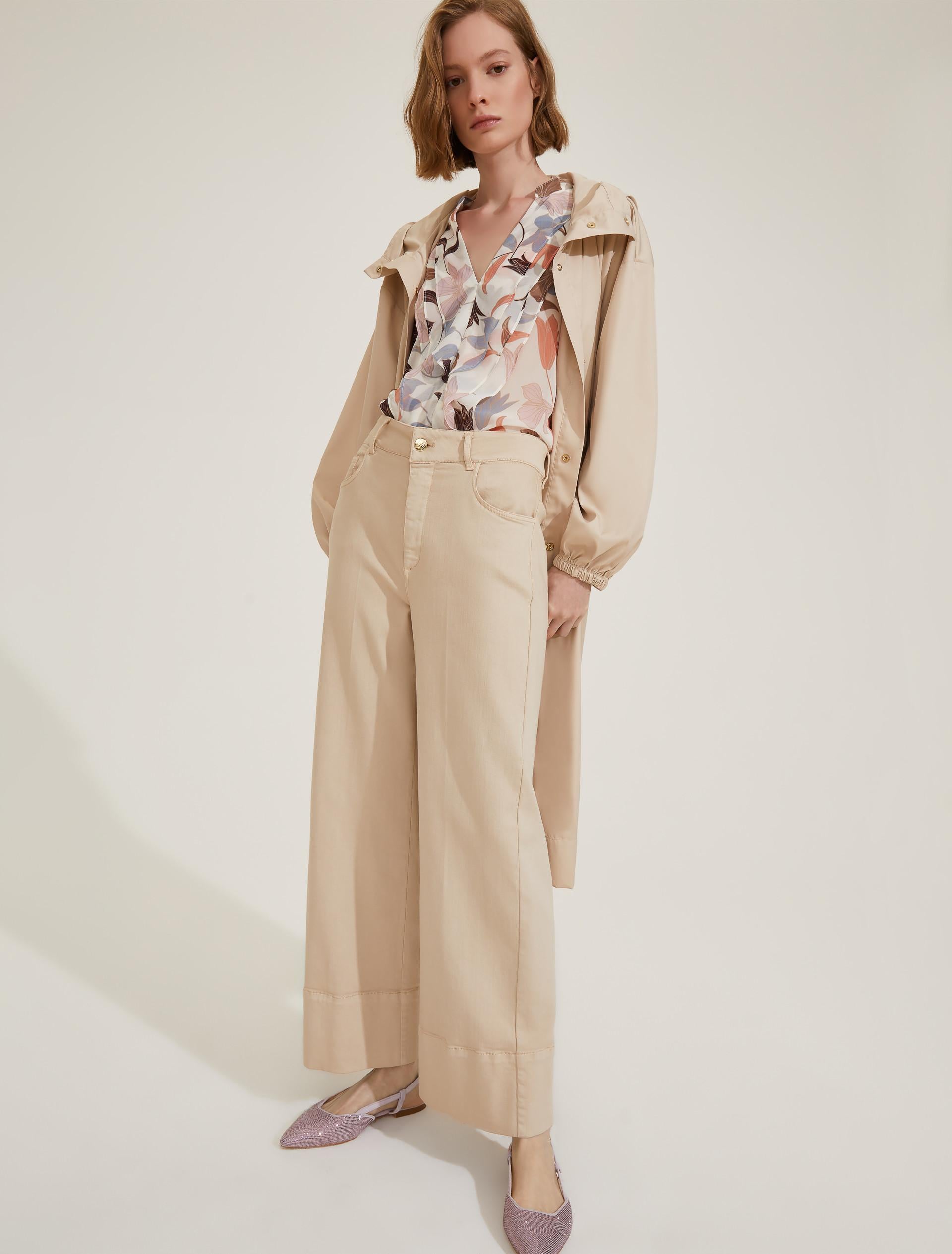 Pantalone cinque tasche in gabardina stretch DISPLAY 002 EMME MARELLA 