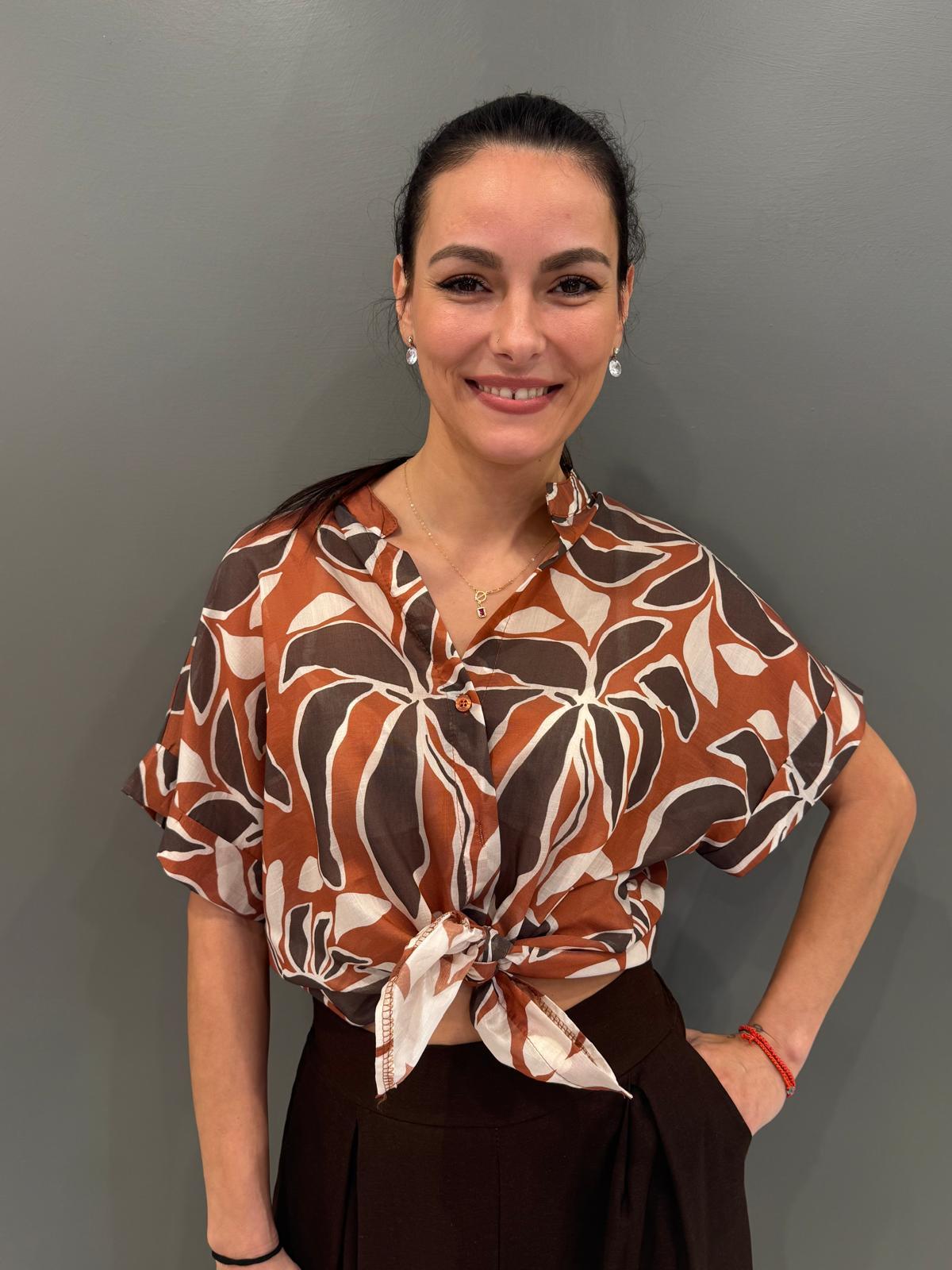 camicia fantasia L3732 MB REBECCA 