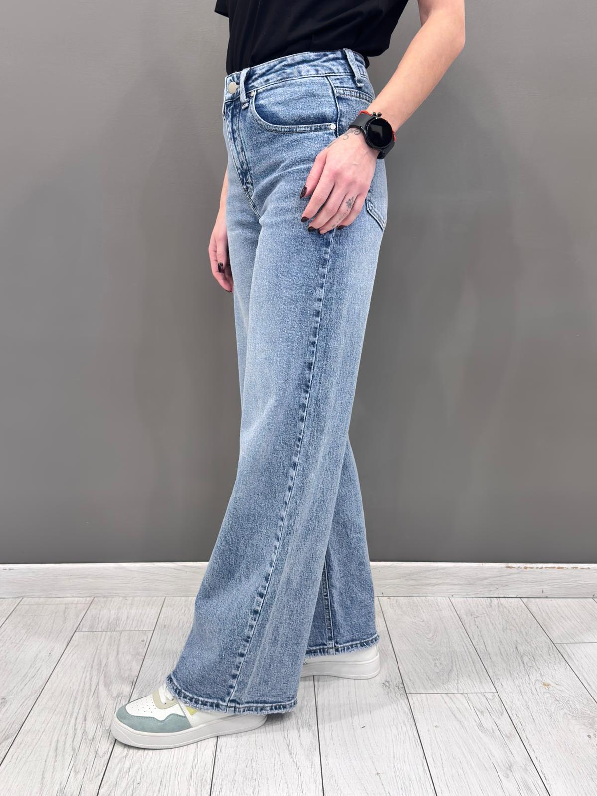 Pantalone denim HY5156 DM CRISTINA GAVIOLI 
