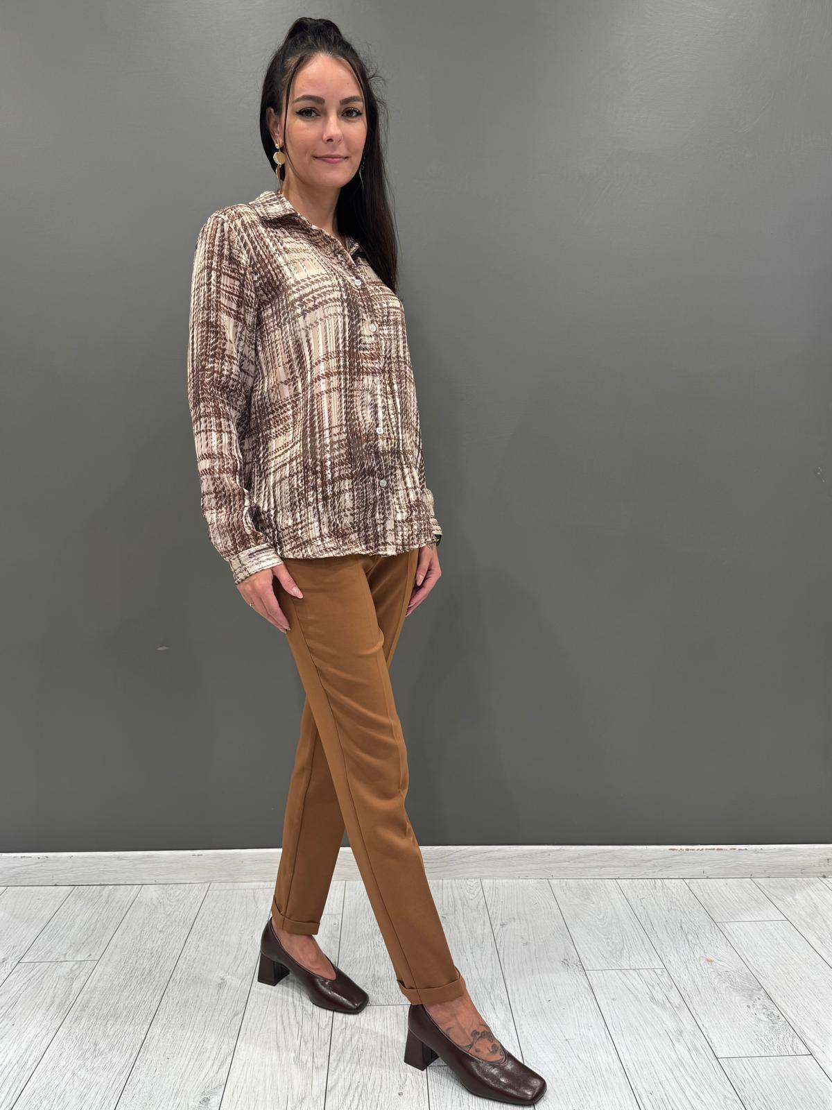 pantalone dritto EC2143T976 SI CRISTINA GAVIOLI 