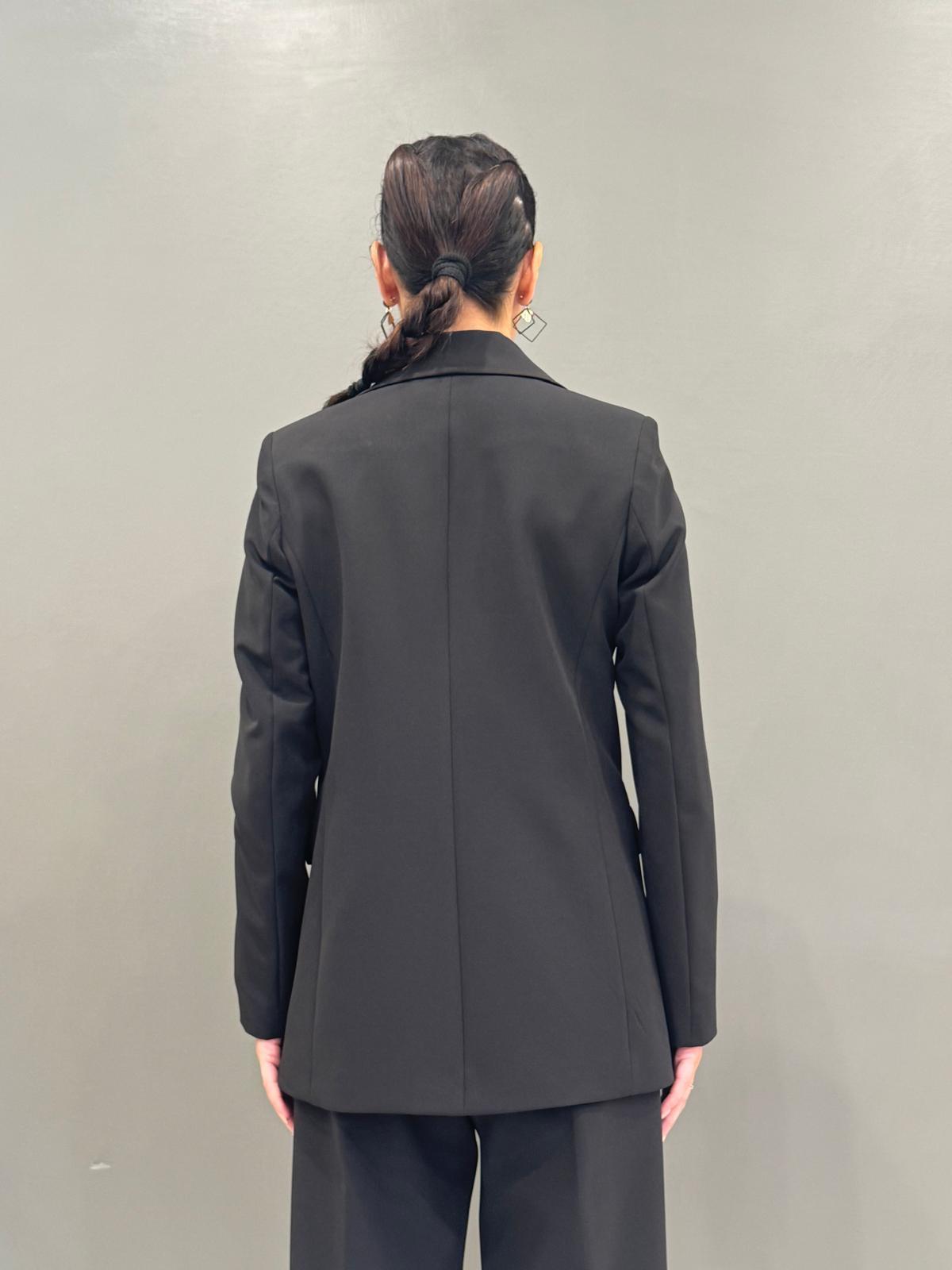 Tailleur doppiopetto bottoni oro 20434 NE CRISTINA GAVIOLI 