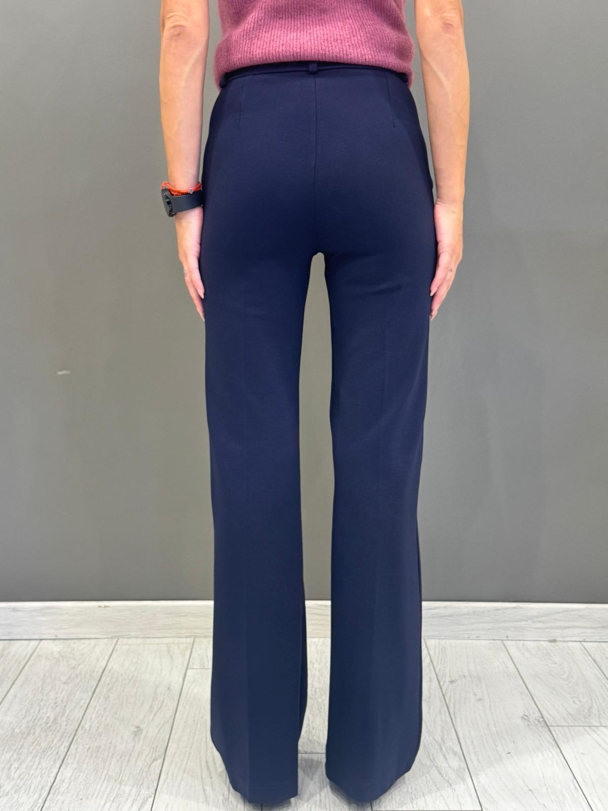 Pantaloni in jersey flare CP25-59 BL REALI 