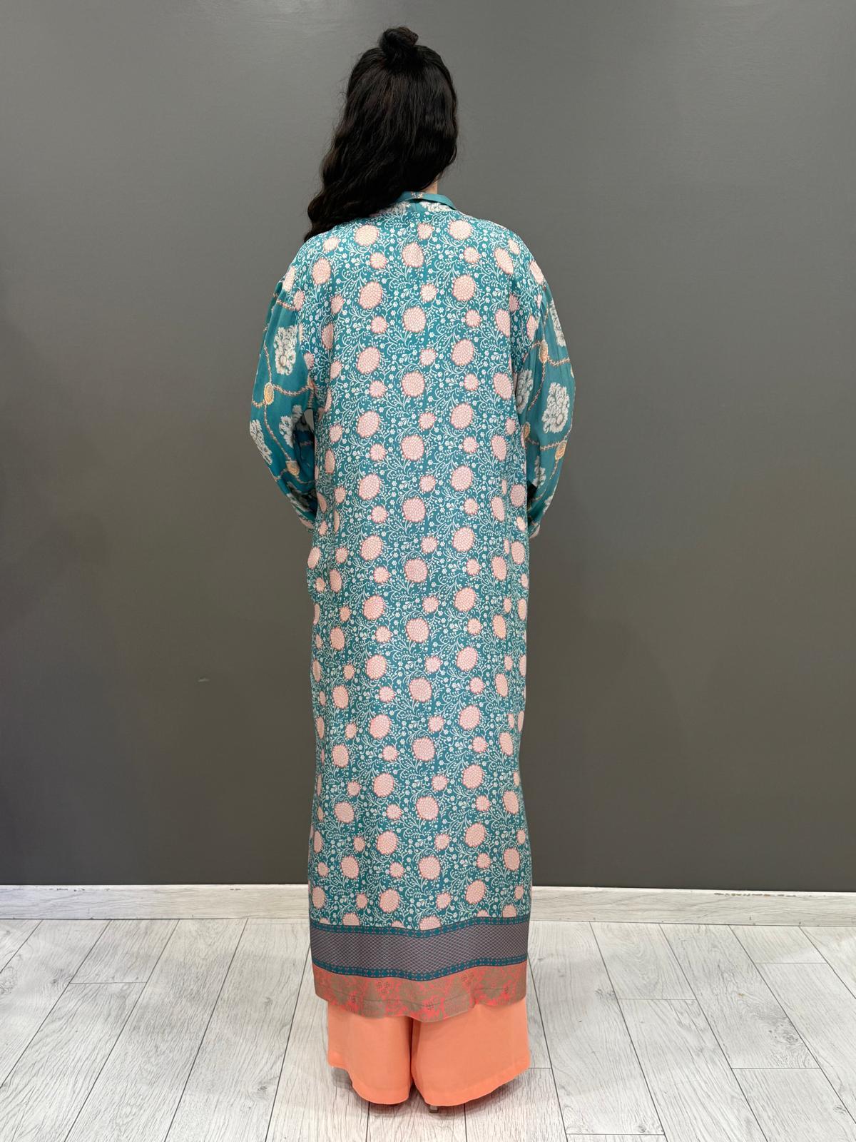 Kimono lungo fantasia 25523 V2 WU'SIDE 