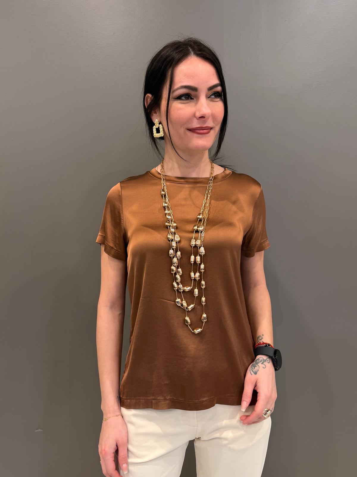 Casacca elasticizzata viscosa FA535B MO CRISTINA GAVIOLI 