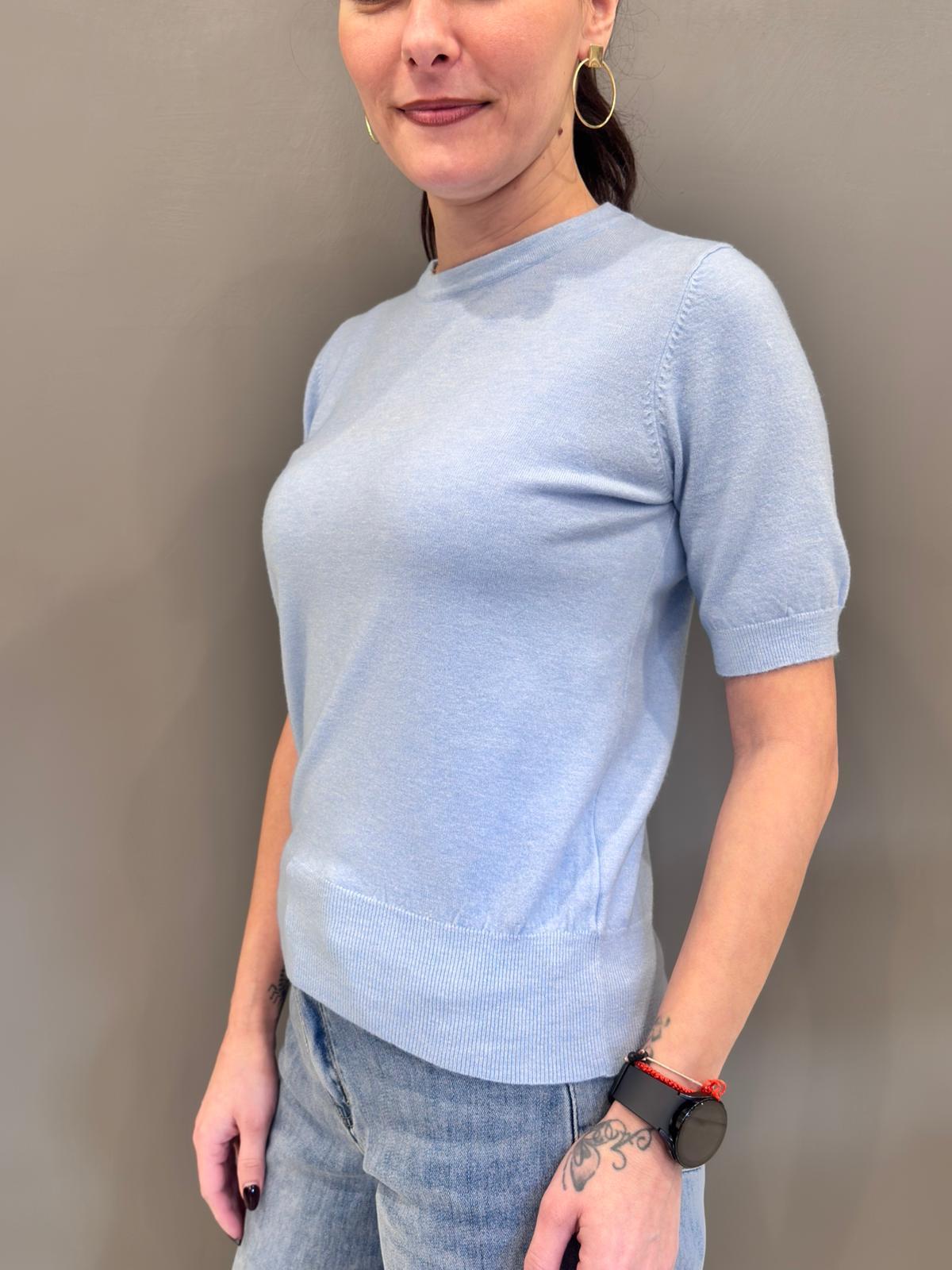 Maglia girocollo manica corta JN0789 039 REBECCA 