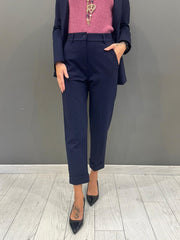 Pantaloni in jersey con risvolto CP25-30 BL REALI 